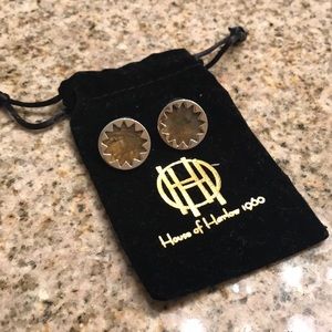 House of Harlow - sunburst stud earrings